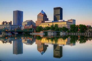 Rochester's Downtown Reflection