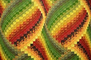 Autumnal Kaleidoscope Quilt