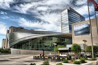 Contemporary Architecture at NASCAR Hall of Fame