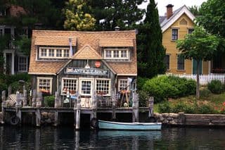 Nestled by the Water's Edge: Owen's Antique Shop
