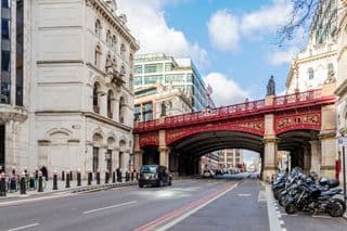 Historic Holborn Viaduct in London