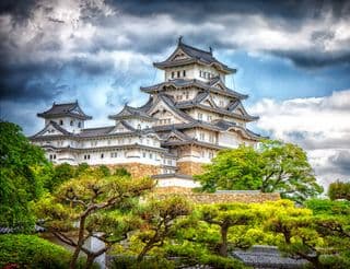 Himeji Castle in the Clouds