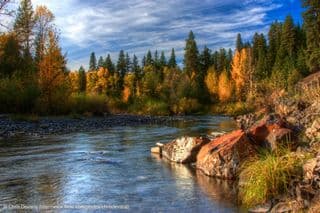 Autumn River Reflections