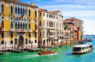 Venetian Grandeur along the Grand Canal
