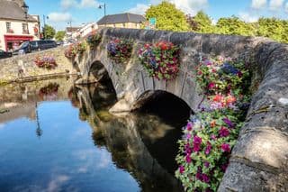 Flower-Adorned Westport Bridge