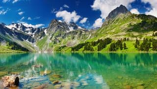 Mountain Lake Reflection