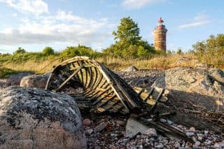 Abandoned Boat Wreck at Mohni Island