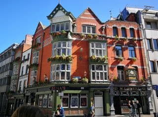 Traditional Irish Pub Architecture in Dublin