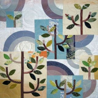 Tree Patchwork Quilt