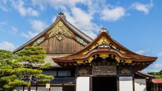 Traditional Japanese Architecture at Nijo Castle
