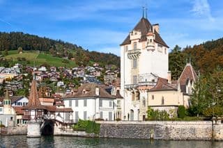 Oberhofen Castle by the Lake
