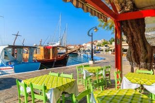 Pythagorion Harbour View