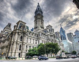 Philadelphia City Hall: French Second Empire Elegance amidst the Modern Skyline