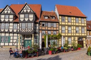 Quedlinburg's Half-Timbered Charm
