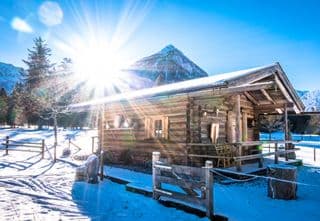Sunlit Log Cabin in Pertisau, Austria