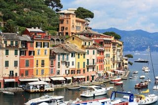 Colorful Port of Portofino, Italy