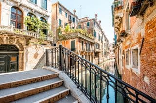 Venetian Canalside Walkway