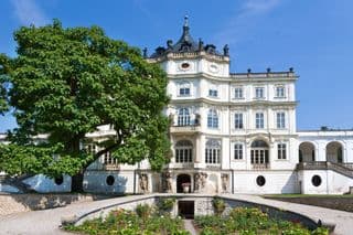 Baroque Palace in Ploskovice near Litomerice