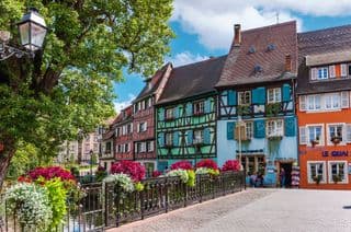 Traditional Half-Timbered Houses of Colmar