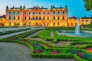 Illuminated Baroque Elegance at Branicki Palace