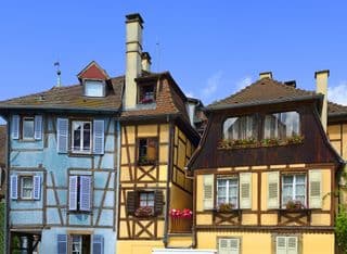 Half-timbered Houses in Old Colmar