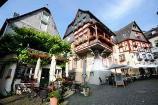 Traditional German Village Courtyard