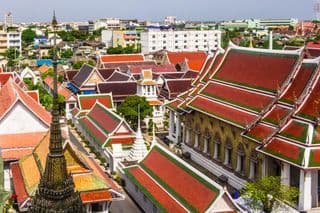 Traditional Thai Architecture in Bangkok