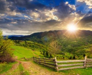 Summer Evening in the Hills