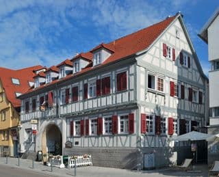 Half-timbered Building in Ditzingen, Germany