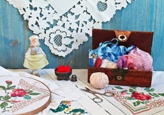 Vintage Needlework Corner