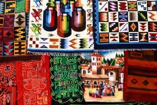 Vibrant Textiles of Pisac Market