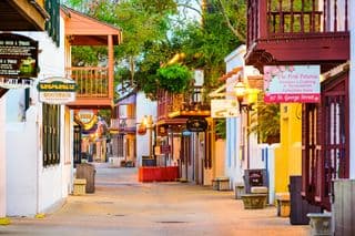 Historic Alley in St. Augustine, Florida