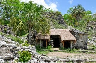Ancient Mayan Ruins in Yucatan, Mexico