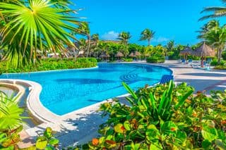 Caribbean Paradise Awaits at the Tropical Resort Poolside