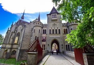 Marienburg Castle in Springtime