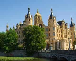 Schwerin Castle in Summer Splendor