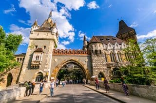 Vajdahunyad Castle Entrance Gate