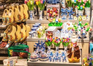 Colorful Tulip Themed Dutch Souvenirs