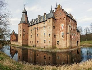 Doorwerth Castle Reflection in Moat