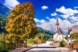 Ramsau Autumn Panorama