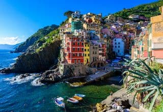 Cinque Terre Village Panorama