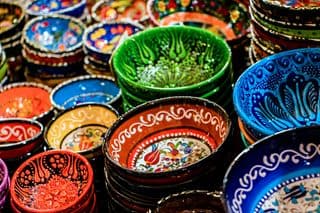 Vibrant Turkish Iznik Ceramics