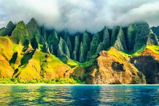 A Spectacular View of the Na Pali Coast