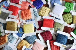 Assorted Embroidery Threads