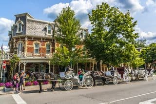 Horse-drawn Carriages in Niagara-on-the-Lake
