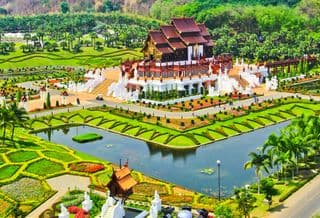 The Majestic Horkumluang Temple in Chiang Mai, Thailand