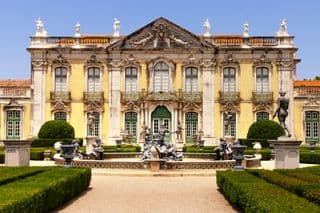 Regal Queluz National Palace in Portugal