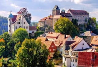Autumnal Splendor of Hohnstein Castle