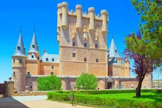 Ancient Castle in the Spanish Countryside
