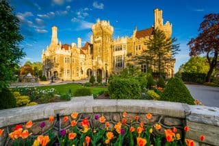 Springtime at Casa Loma Castle